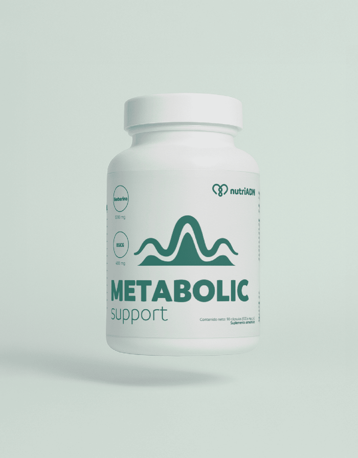 Metabolic Support | Berberina, EGCG del té verde y cromo para acompañar tu metabolismo