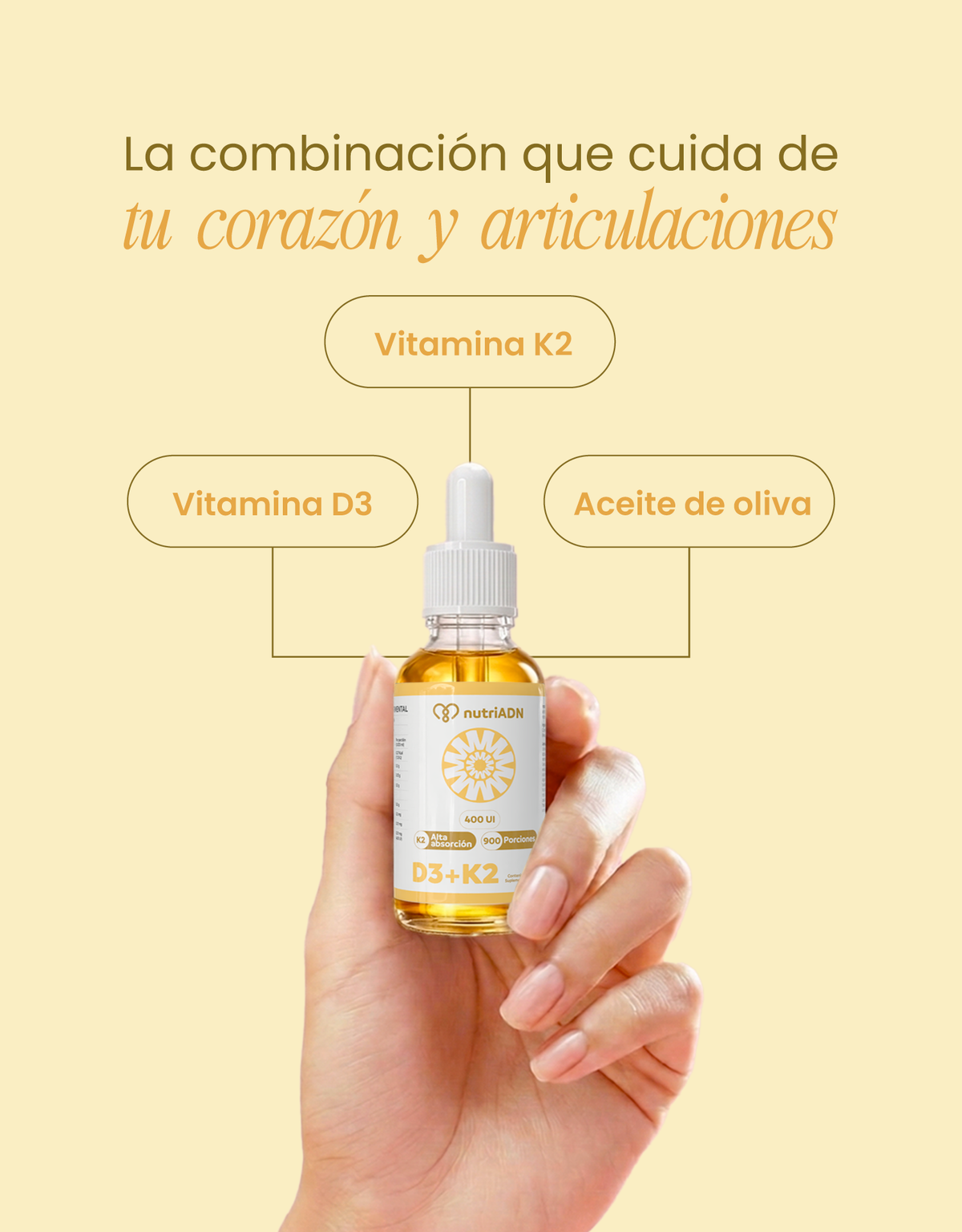 Vitamina D3 + K2