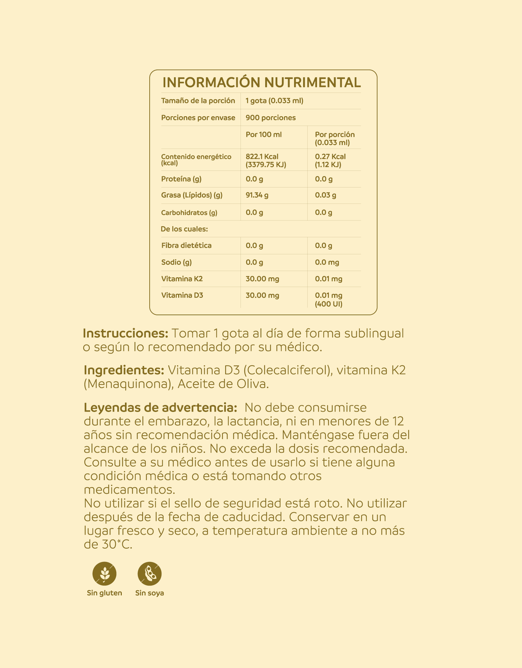 Vitamina D3 + K2