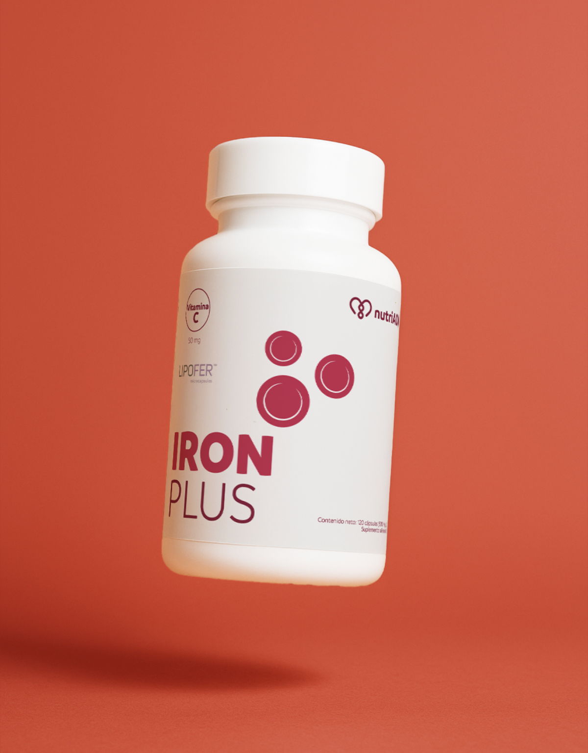 Iron Plus · Hierro LIPOFER® microencapsulado + vitamina C