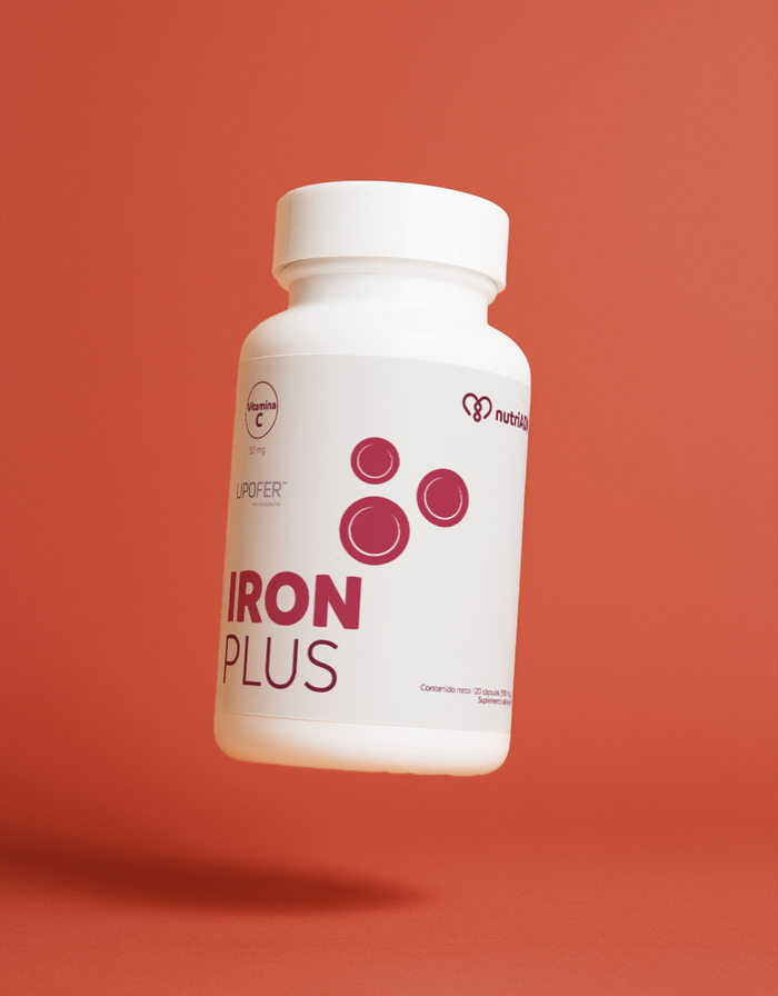 Iron Plus · Hierro LIPOFER® microencapsulado + vitamina C