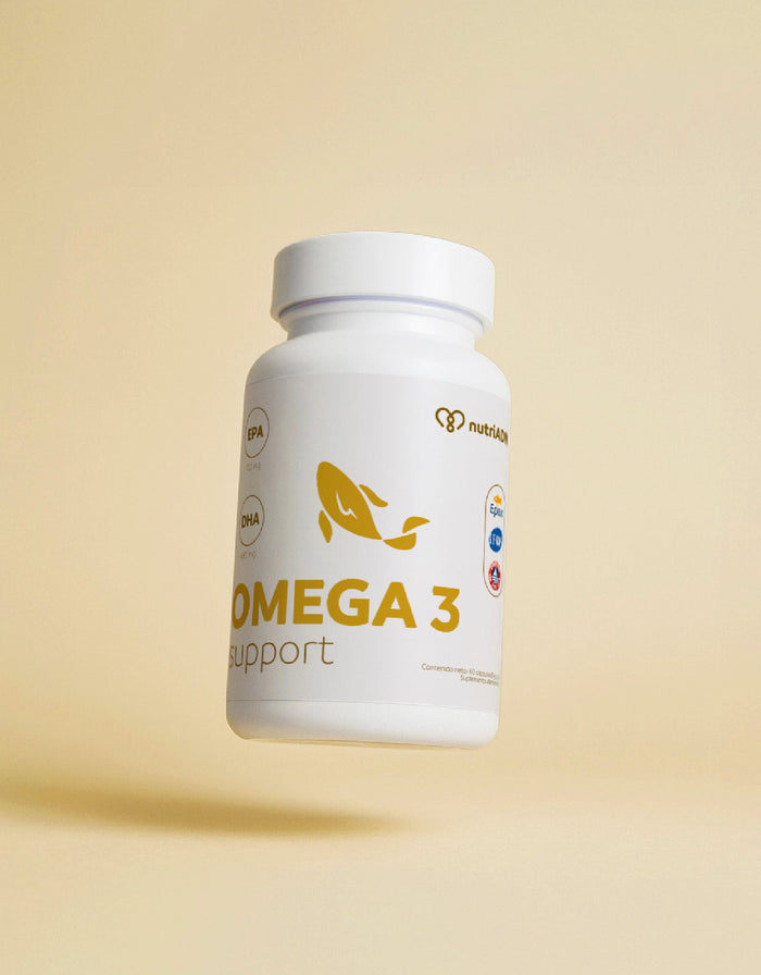 Omega 3 Support | EPA + DHA 1,200 mg para tu base nutricional, también en el embarazo