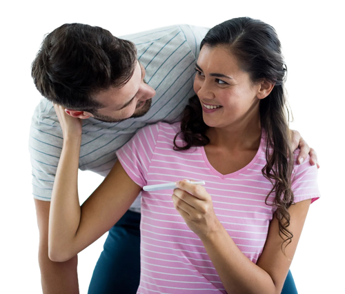 Pareja en consulta de nutrición funcional en fertilidad